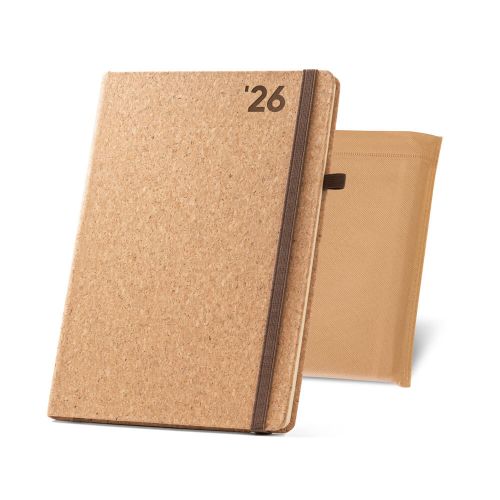Agenda semanal 2026 personalizada para brindes
