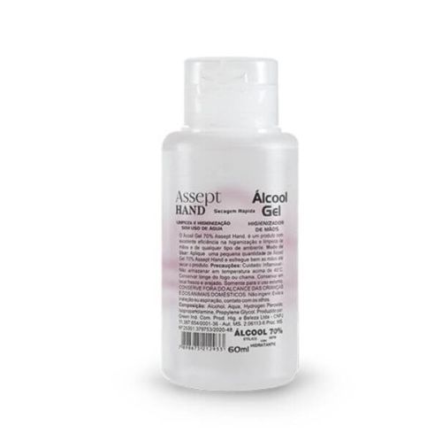 álcool gel 70% antisséptico brindes