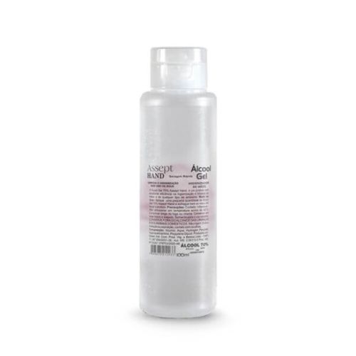 álcool Gel 70% antisséptico 100ml personalizado empresas