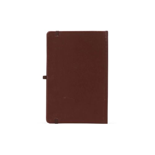 Caderneta A5 capa dura couro sintético personalizada para brindes 14881