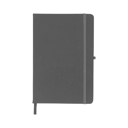 Caderneta tipo Moleskine com Porta Caneta personalizada para brindes 14092