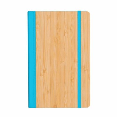Caderno bambu A5 personalizado para brindes CAD007