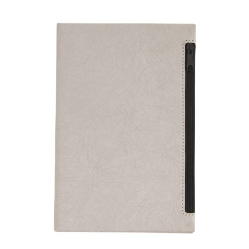 Caderno capa dura com bolso e zíper cad260