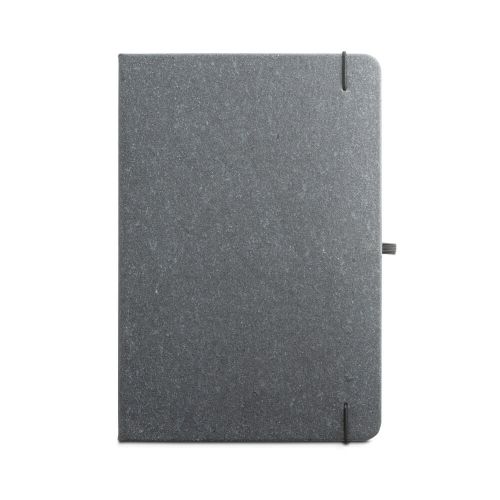 Caderno capa couro reciclado personalizado para brindes Matisse 93087