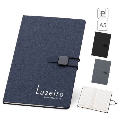 Caderno capa dura personalizado A5 Cad340