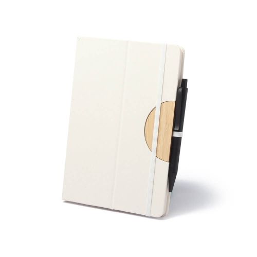Caderno ecológico capa caixa de leite reciclado personalizado para brindes cad420