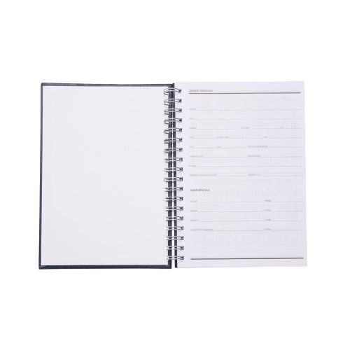 Miolo Caderno de Couro Sintético 13600