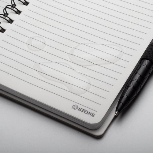 caderno com caneta personalizado cad190