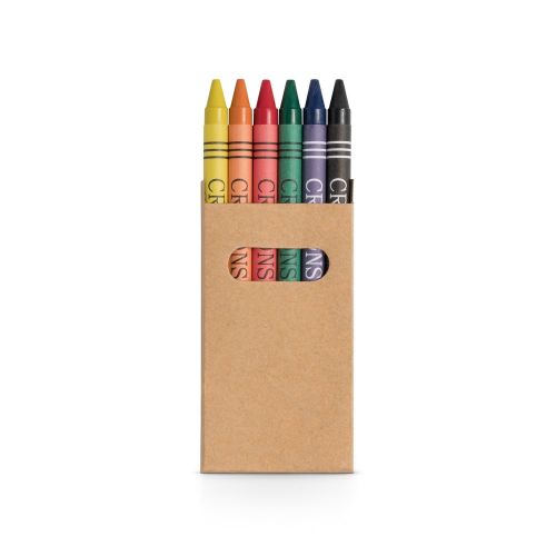 Caixa com Giz de Cera 91754
