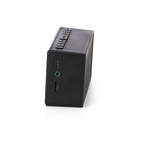 Caixa de som Bluetooth com relógio despertador personalizada