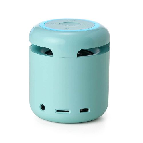 Caixa de som Bluetooth com relógio despertador personalizada