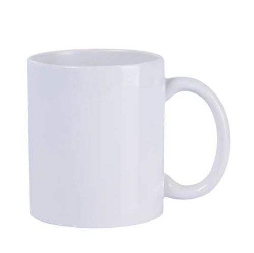 Caneca de Cerâmica Branca 325ml