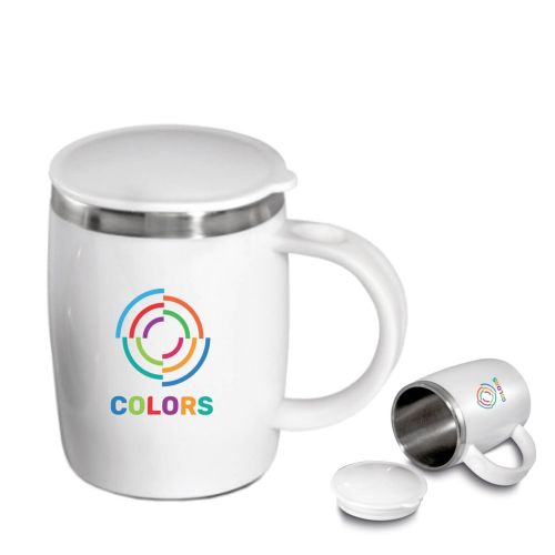 Caneca Plástica com Tampa CA0150 
