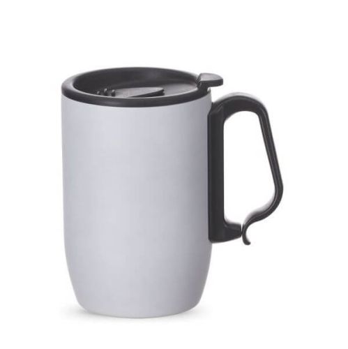 Caneca térmica personalizada branca