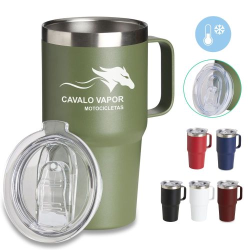 Caneca Térmica 700ml com Tampa Personalizada