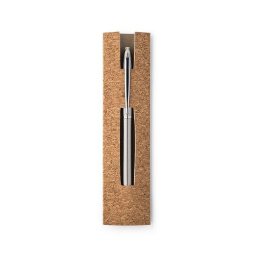 Caneta esferográfica de aço inox 91780 Alexa Bk