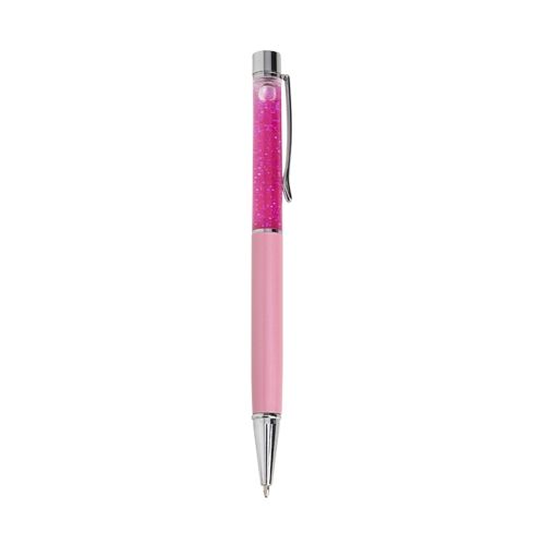 Caneta metal glitter 04094