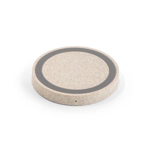 Carregador wireless ecológico em e abs personalizado para brindes 57929 CUVIER II