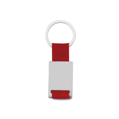 Chaveiro metal personalizado ch0508 vermelho