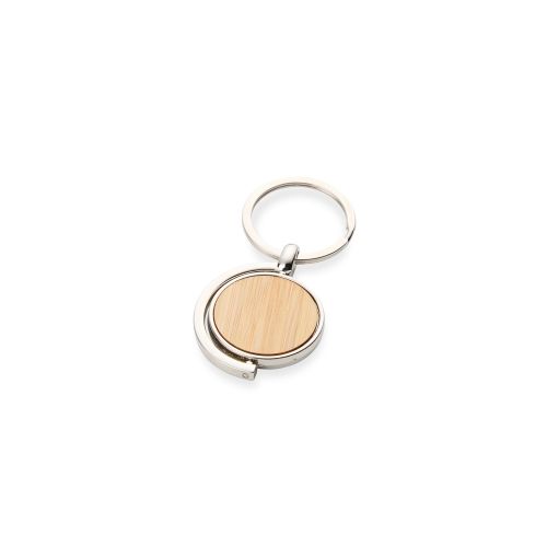 Chaveiro metal bambu 08237