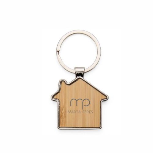 Chaveiro Couro com Metal 12014