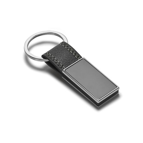 Chaveiro de Metal com Couro 93143