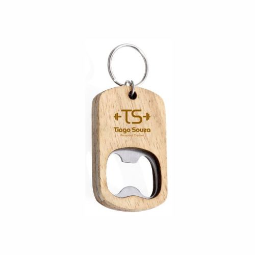 Chaveiro metal bambu 02481