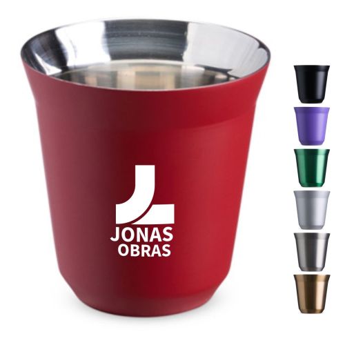 Copo Inox Parede Dupla 150ml 08245