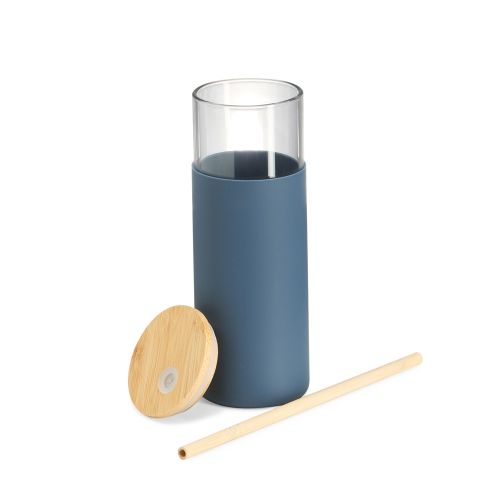 Copo vidroTampa Bambu 500ml 01001