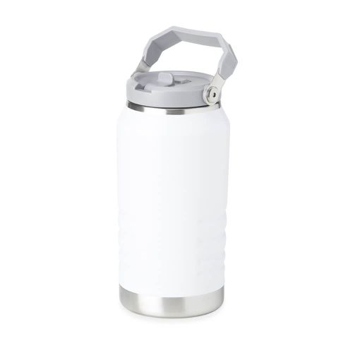 Garrafa Térmica inox 1100ml com bocal e alça de transporte personalizada para brindes 18709