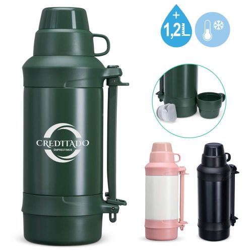Garrafa térmica grande personalizada