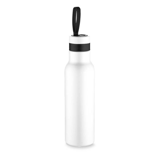 Garrafa Térmica inox 500ml branca personalizada para brindes GA4750