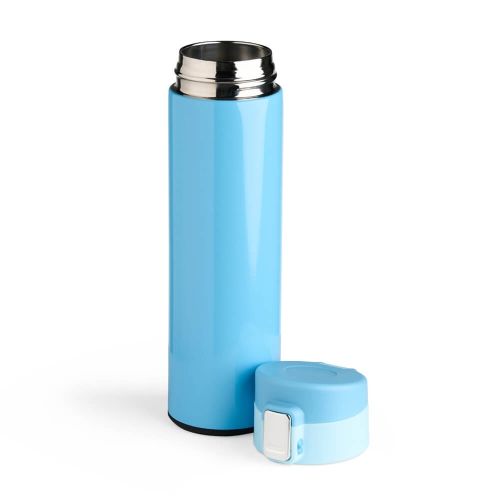 garrafa termica 450ml personalizada para brindes aberta