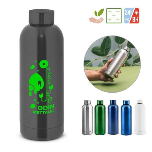 Garrafa Inox 550ml 94288 Odin Mettalic