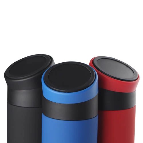 Garrafa Termica 400ml com apoio celular personalizada para brindes GA7300