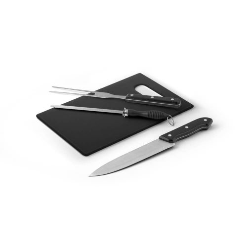Kit Churrasco 3 Peças com estojo personalizado para brindes 94102 Ravioli