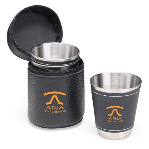 Kit Copo Inox 50ml 4 Peças 08165