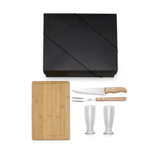 Kit para churrasco com copos KT-9027L