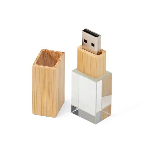 Pen Drive Cristal Bambu 064-4GB/8GB 