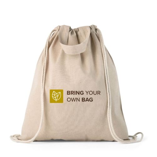 Sacola Tipo Mochila em Algodão Reciclado Rissani 92936 